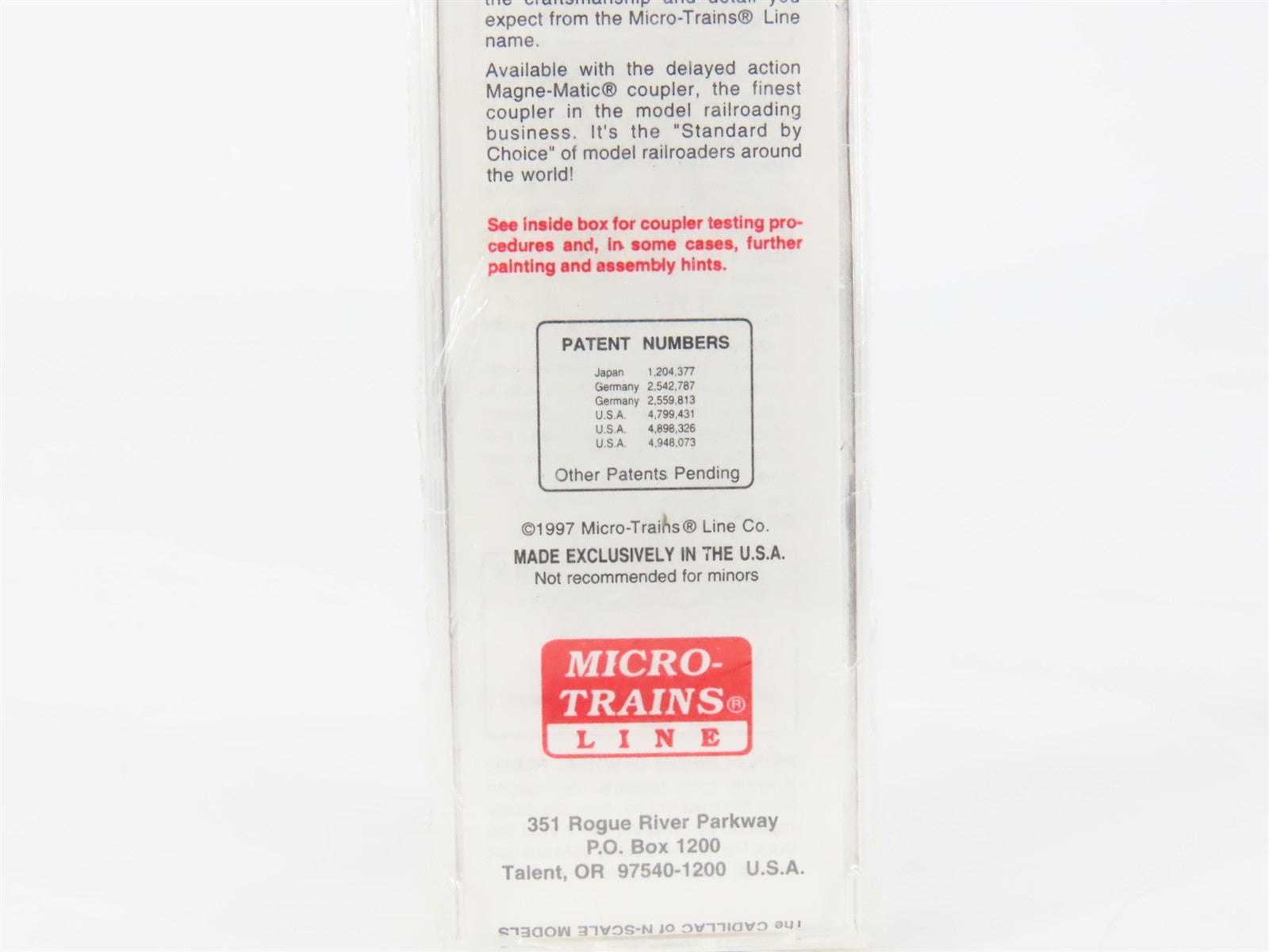 N Scale Micro-Trains 39080 ACL Atlantic Coast Line 40' Box Car 46683 RTR