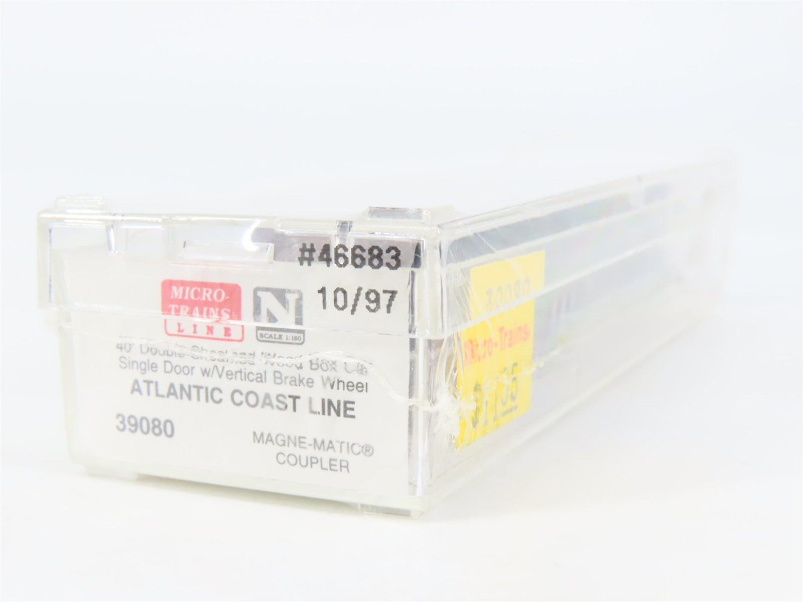 N Scale Micro-Trains 39080 ACL Atlantic Coast Line 40' Box Car 46683 RTR