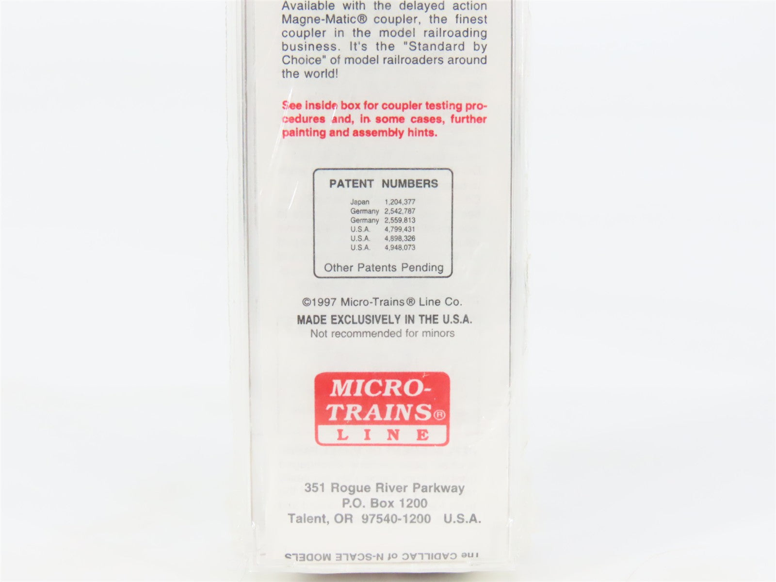 N Scale Micro-Trains 39080 ACL Atlantic Coast Line 40' Box Car 46683 RTR