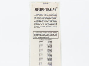 N Scale Micro-Trains 39090 MP Missouri Pacific 40' Box Car 45231 RTR