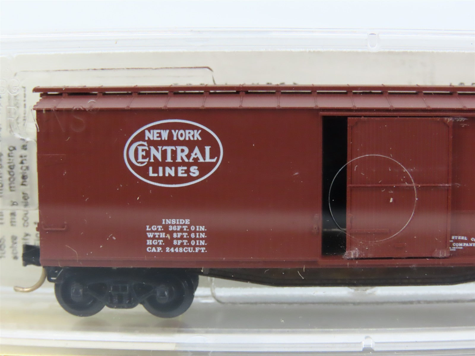 N Micro-Trains 39110 NYC&HR New York Central & Hudson River 40' Box Car #94283