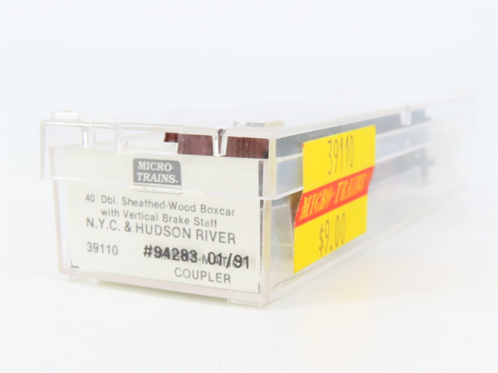 N Micro-Trains 39110 NYC&HR New York Central & Hudson River 40' Box Car #94283