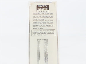 N Scale Micro-Trains 39110 NYCHR New York Central & Hudson River 40' Box Car RTR