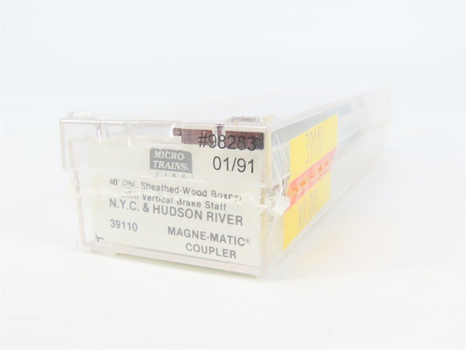 N Scale Micro-Trains 39110 NYCHR New York Central & Hudson River 40' Box Car RTR
