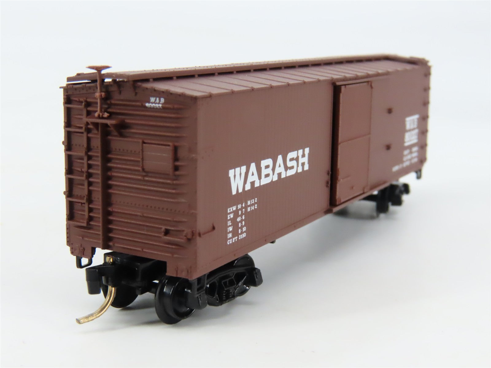 N Scale Micro-Trains 39120 WAB Wabash 40' Box Car 80027 RTR