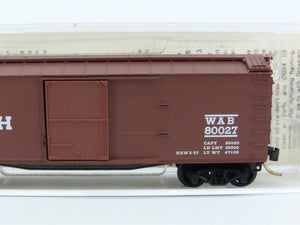 N Scale Micro-Trains 39120 WAB Wabash 40' Box Car 80027 RTR