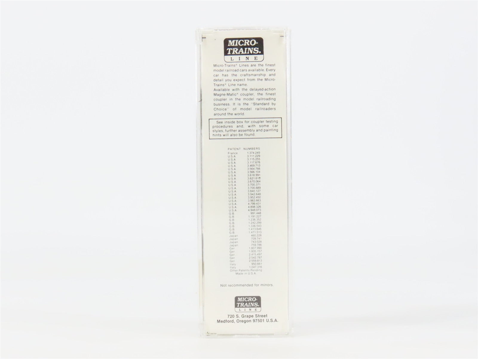 N Scale Micro-Trains 39120 WAB Wabash 40' Box Car 80027 RTR
