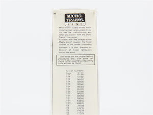 N Scale Micro-Trains 39120 WAB Wabash 40' Box Car 80027 RTR