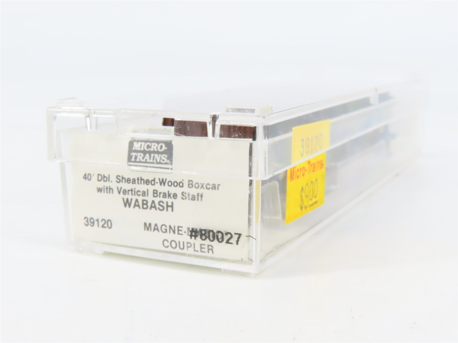 N Scale Micro-Trains 39120 WAB Wabash 40' Box Car 80027 RTR
