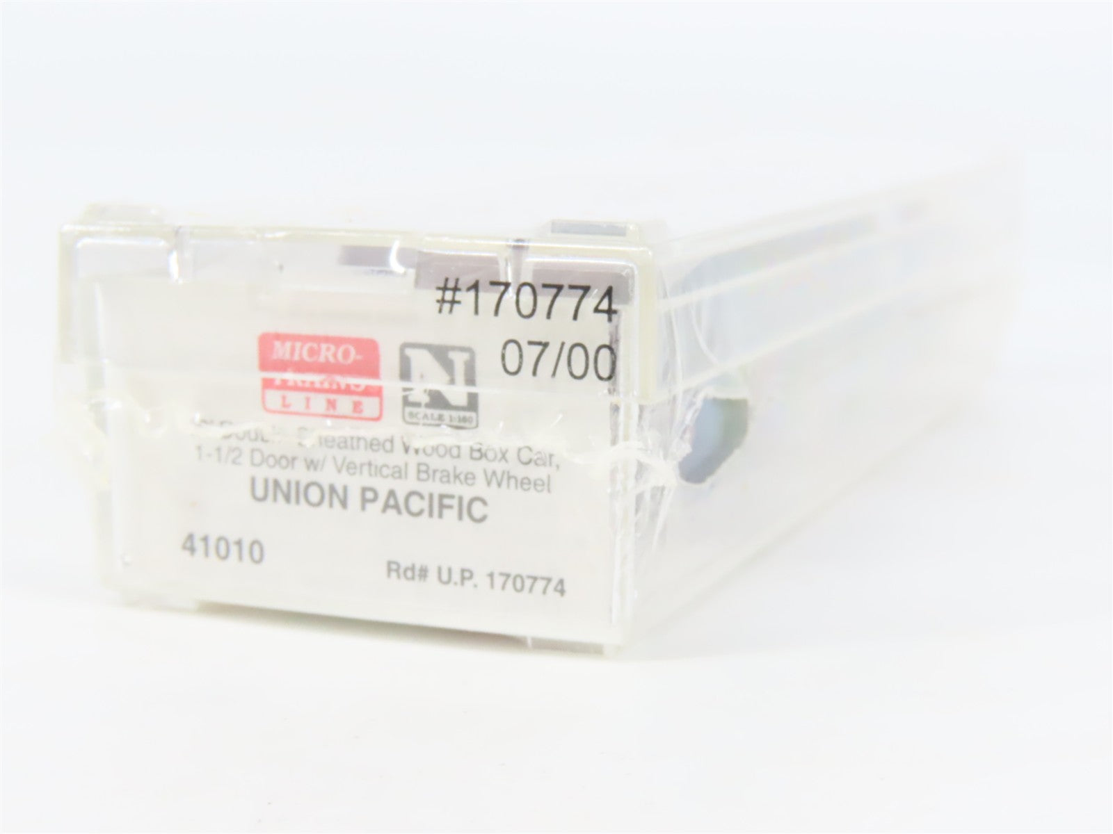 N Scale Micro-Trains 41010 UP Union Pacific 40' Double Sheathed Wood Box Car RTR