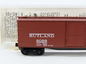 N Scale Micro-Trains 39130 RUT Rutland 40' Box Car 6088 RTR