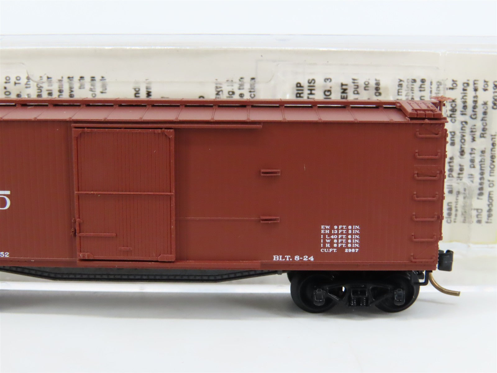 N Scale Micro-Trains 39130 RUT Rutland 40' Box Car 6088 RTR
