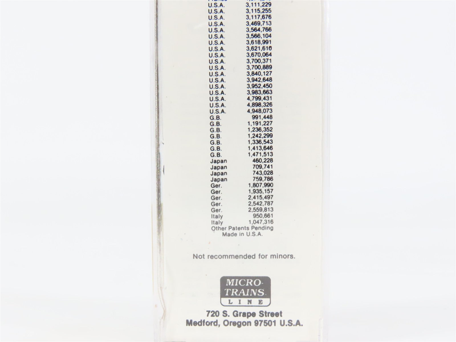 N Scale Micro-Trains 39130 RUT Rutland 40' Box Car 6088 RTR