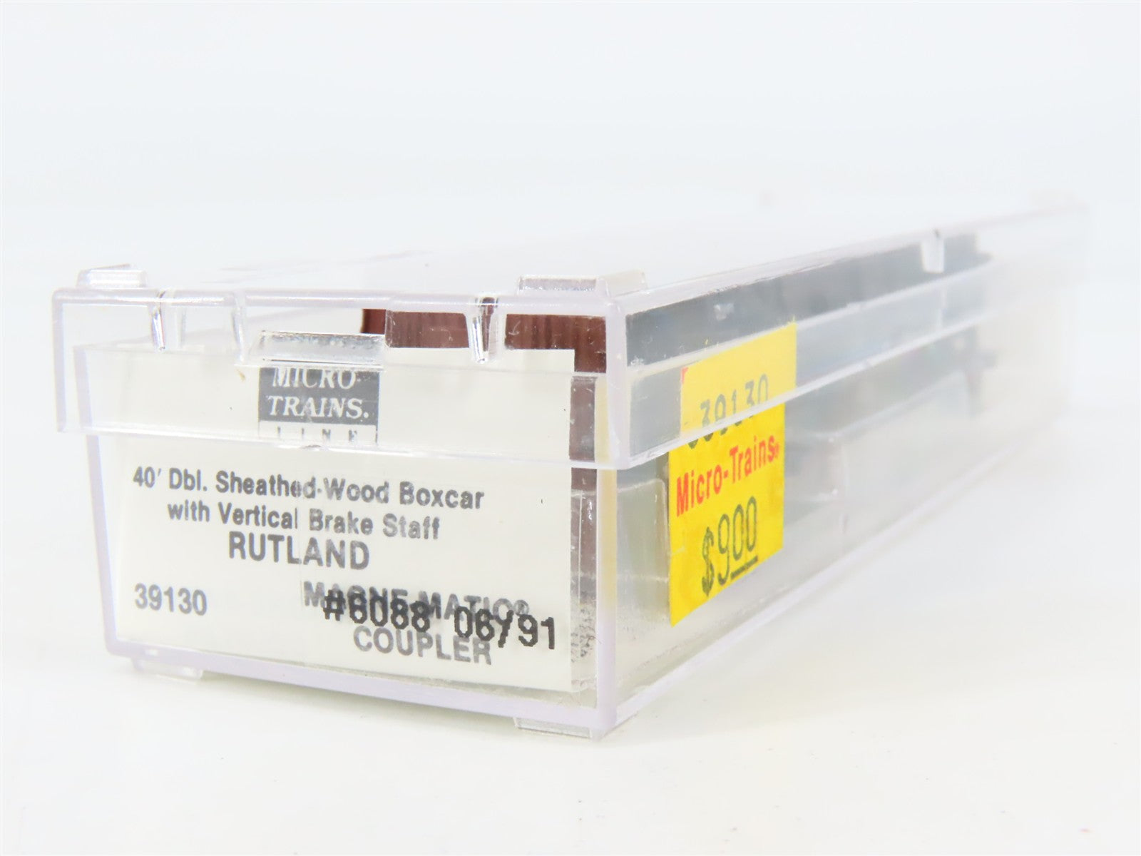 N Scale Micro-Trains 39130 RUT Rutland 40' Box Car 6088 RTR