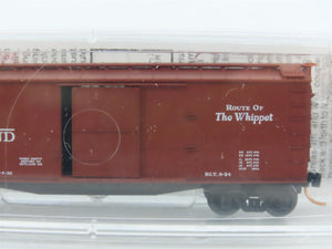 N Scale Micro-Trains 39130 RUT Rutland 40' Double-Sheathed Wood Box Car 6043 RTR
