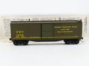 N Scale Micro-Trains 39140 NWP Northwestern Pacific Overnight 40' Box Car 1946
