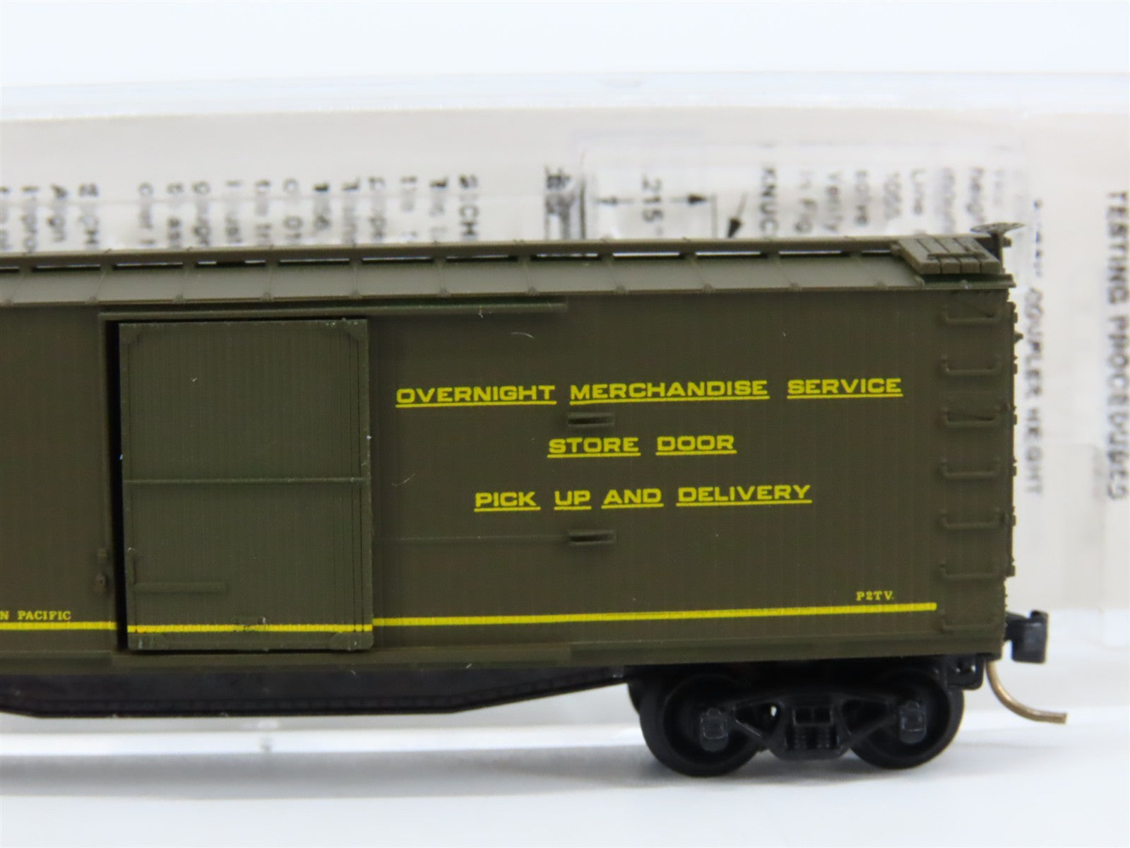 N Scale Micro-Trains 39140 NWP Northwestern Pacific Overnight 40' Box Car 1946