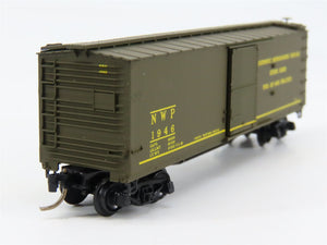 N Scale Micro-Trains 39140 NWP Northwestern Pacific Overnight 40' Box Car 1946