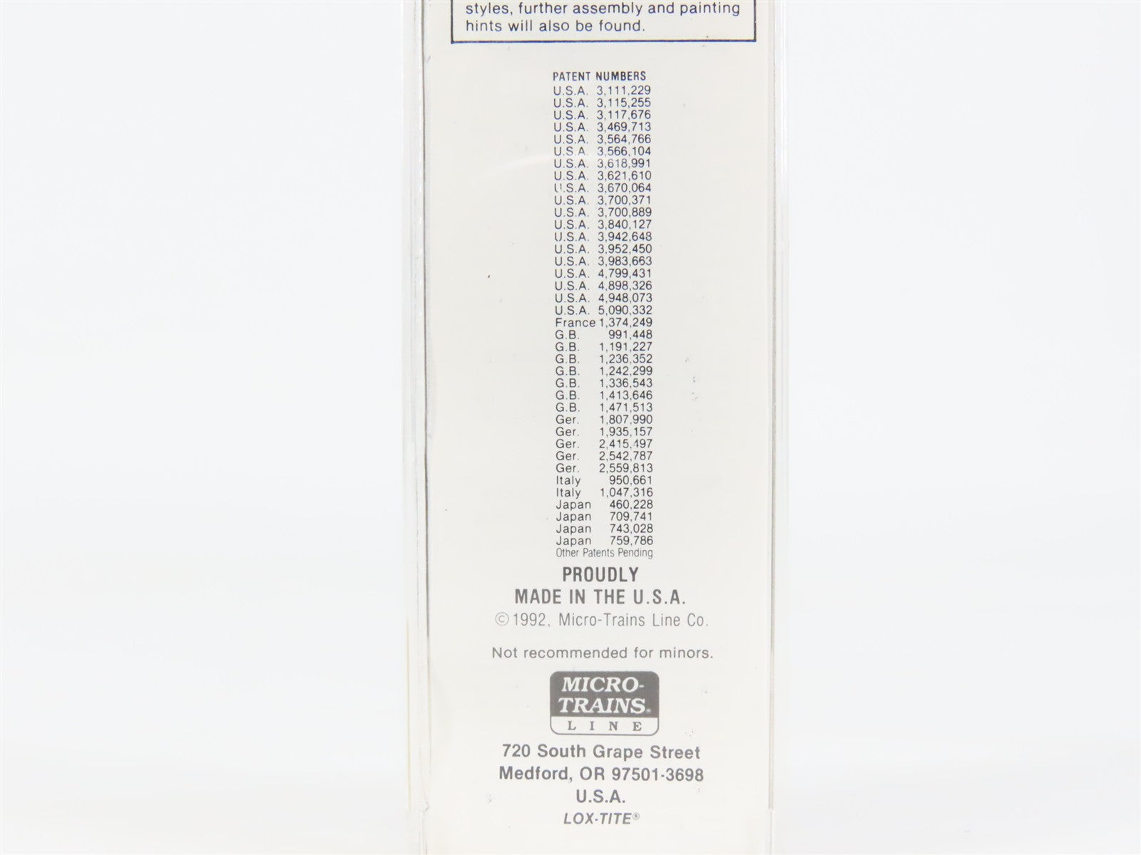 N Scale Micro-Trains 39140 NWP Northwestern Pacific Overnight 40' Box Car 1946
