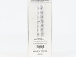 N Scale Micro-Trains 39140 NWP Northwestern Pacific Overnight 40' Box Car 1946