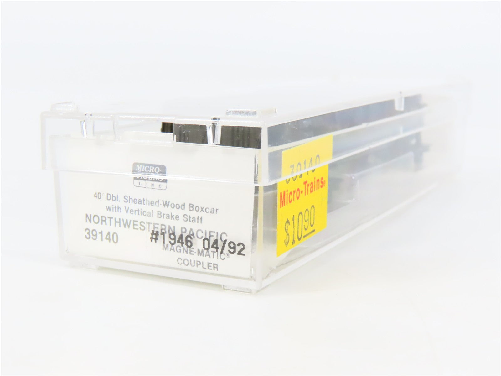 N Scale Micro-Trains 39140 NWP Northwestern Pacific Overnight 40' Box Car 1946