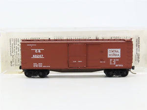 N Scale Micro-Trains 39150 CG Central of Georgia 40' Box Car 40247 RTR