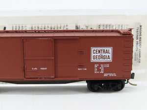 N Scale Micro-Trains 39150 CG Central of Georgia 40' Box Car 40247 RTR