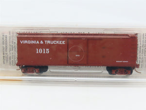 N Scale Micro-Trains 39180 V&T Virginia & Truckee 40' Box Car 1015 RTR