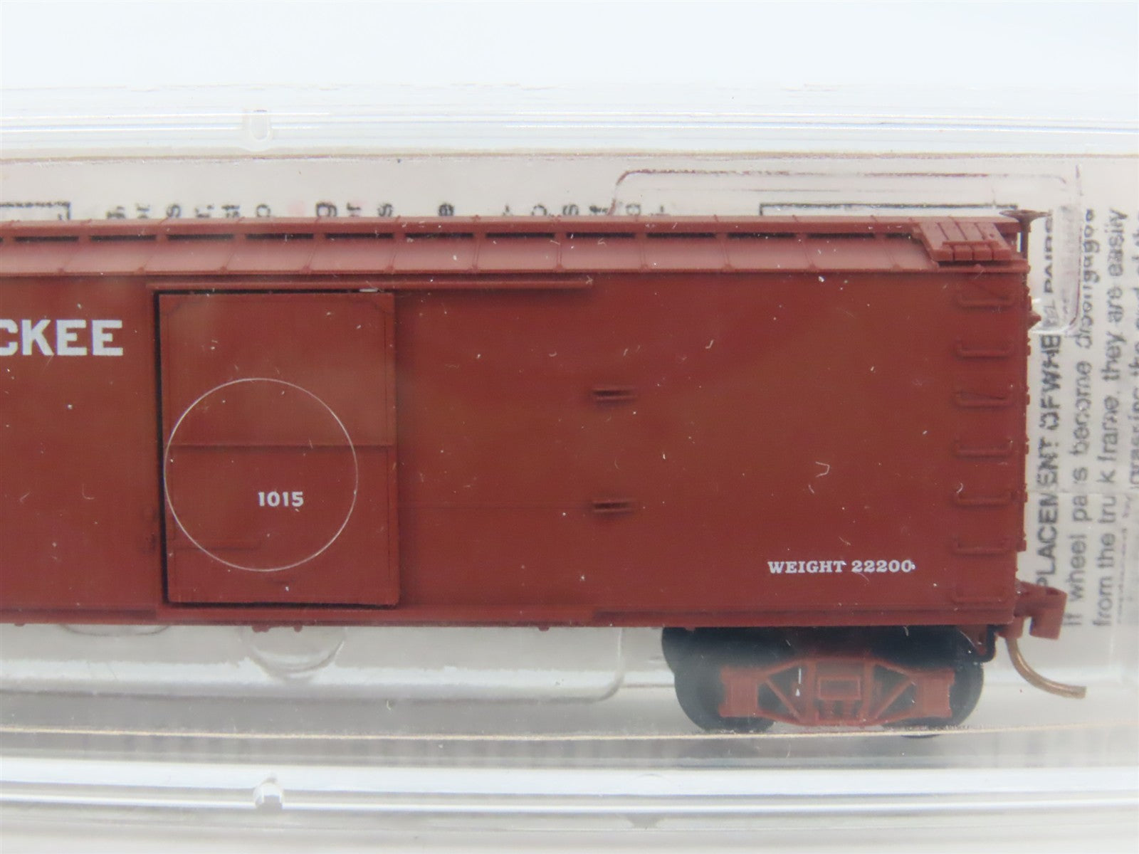 N Scale Micro-Trains 39180 V&T Virginia & Truckee 40' Box Car 1015 RTR