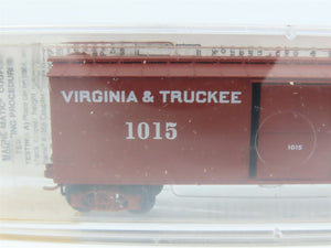 N Scale Micro-Trains 39180 V&T Virginia & Truckee 40' Box Car 1015 RTR