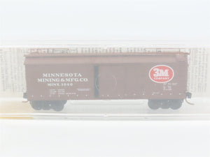 N Scale Micro-Trains 39190 Minnesota Mining & Manufacturing 40' Box Car RTR