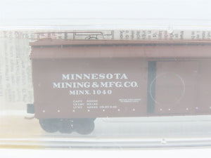 N Scale Micro-Trains 39190 Minnesota Mining & Manufacturing 40' Box Car RTR