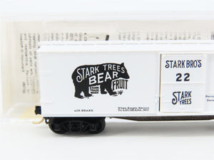 N Scale Micro-Trains 42010 Stark Trees 40' Box Car 22 RTR