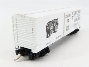 N Scale Micro-Trains 42010 Stark Trees 40' Box Car 22 RTR