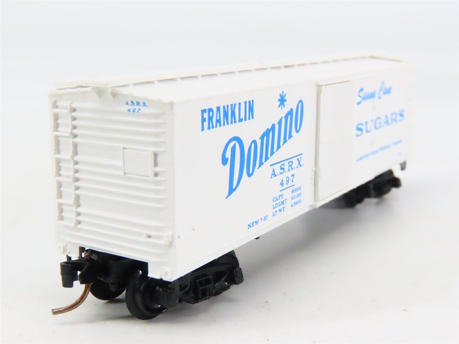 N Scale Micro-Trains 42020 ASRX Domino Sugars 40' Single Door Box Car#497 RTR