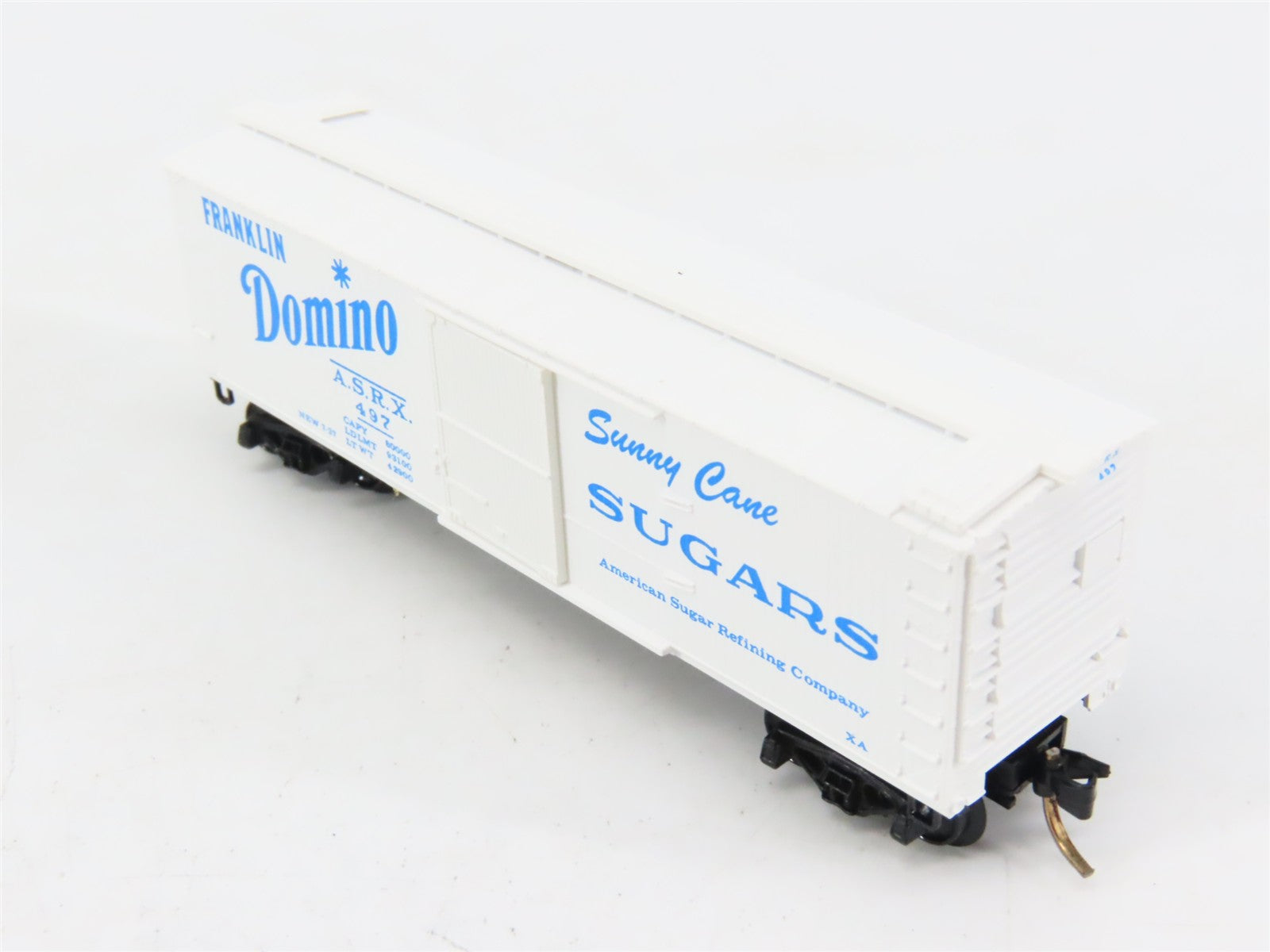 N Scale Micro-Trains 42020 ASRX Domino Sugars 40' Single Door Box Car#497 RTR