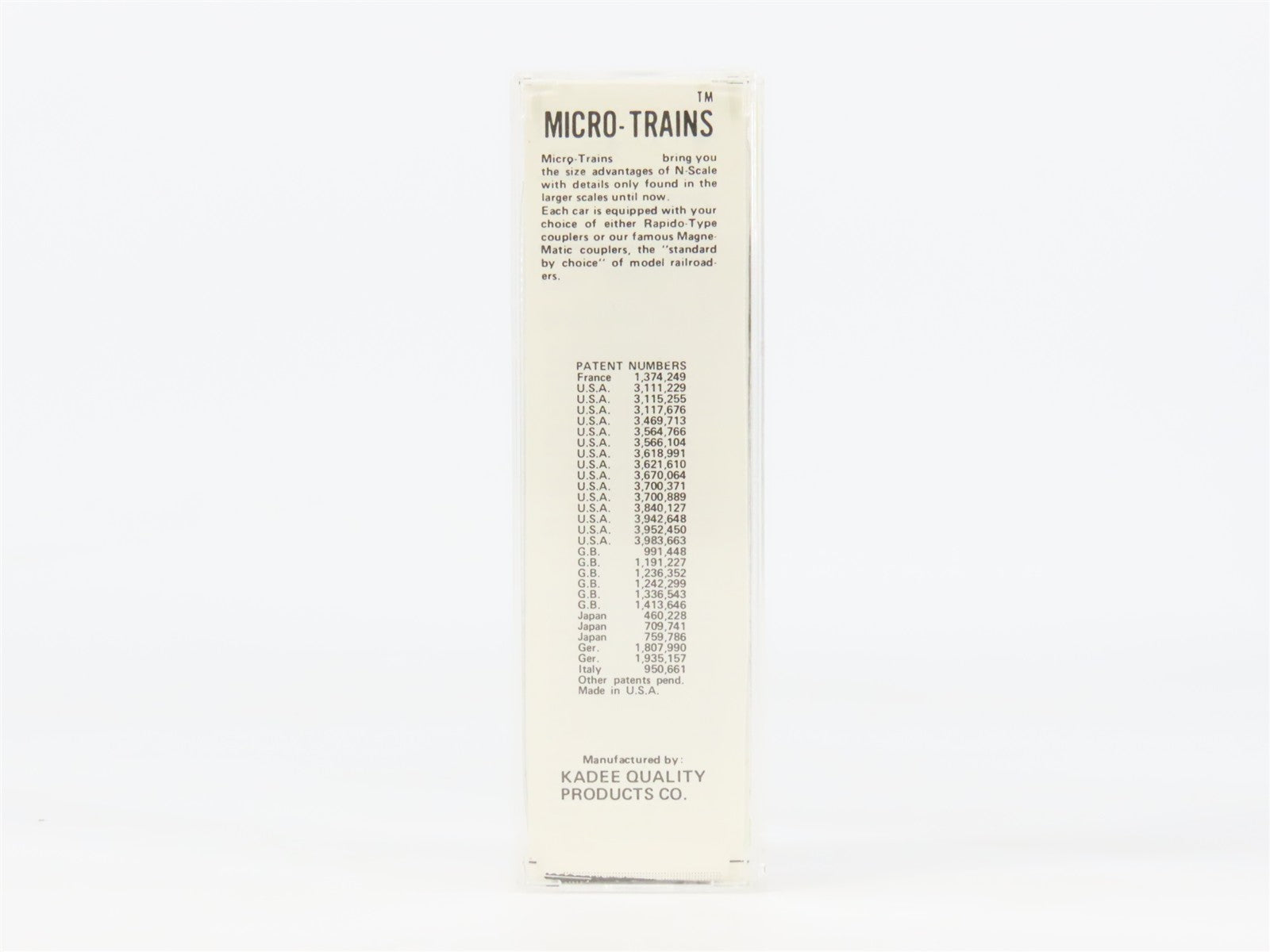N Scale Micro-Trains 42020 ASRX Domino Sugars 40' Single Door Box Car#497 RTR
