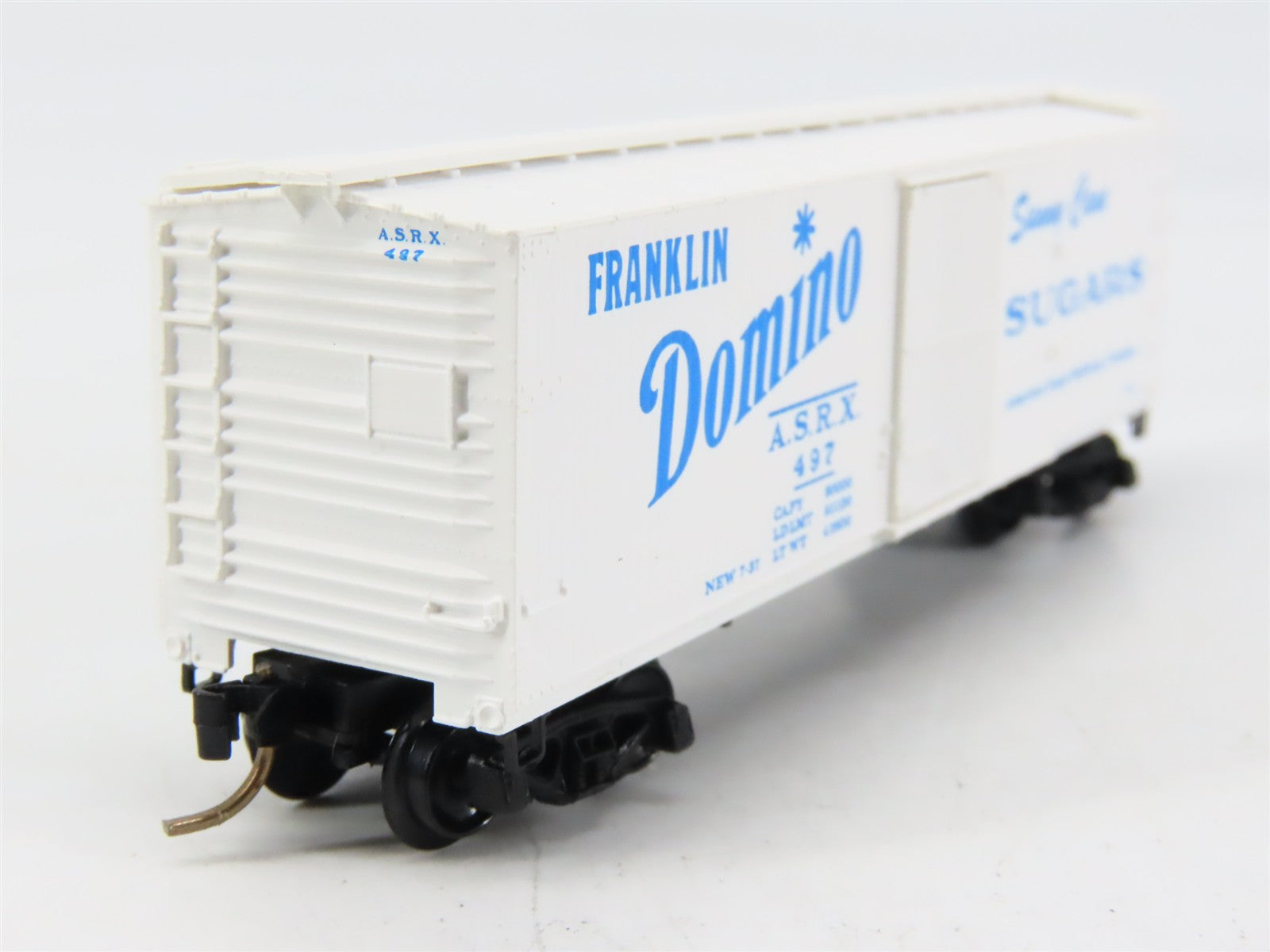 N Scale Micro-Trains 42020 ASRX Domino Sugars 40' Single Door Box Car 497 RTR