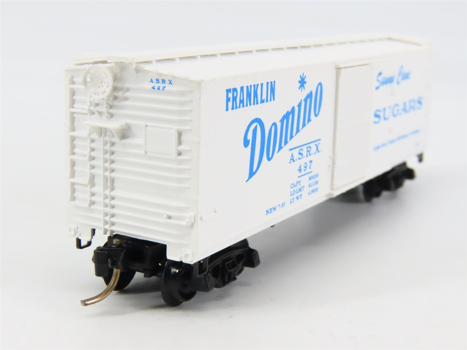 N Scale Micro-Trains 42020 ASRX Domino Sugars 40' Single Door Box Car 497 RTR
