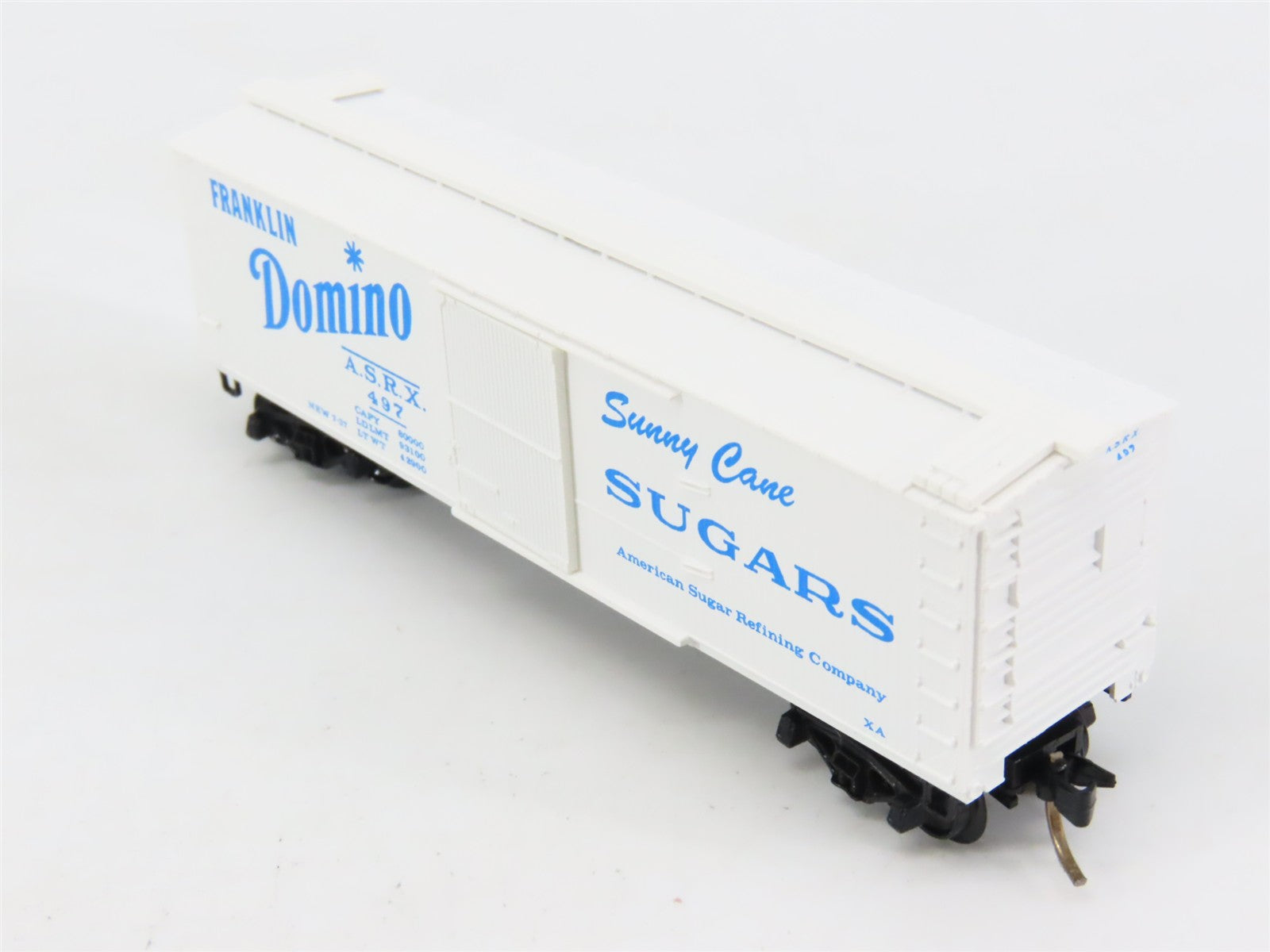 N Scale Micro-Trains 42020 ASRX Domino Sugars 40' Single Door Box Car 497 RTR