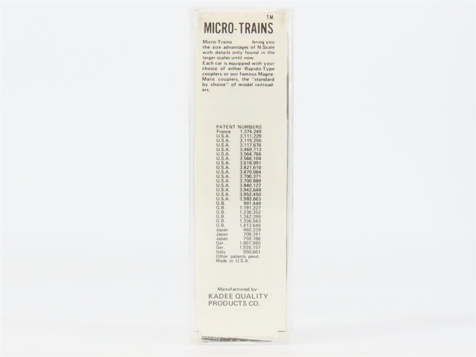 N Scale Micro-Trains 42020 ASRX Domino Sugars 40' Single Door Box Car 497 RTR