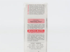 N Scale Micro-Trains 42020 ASRX Domino Sugars 40' Single Door Box Car 449 RTR