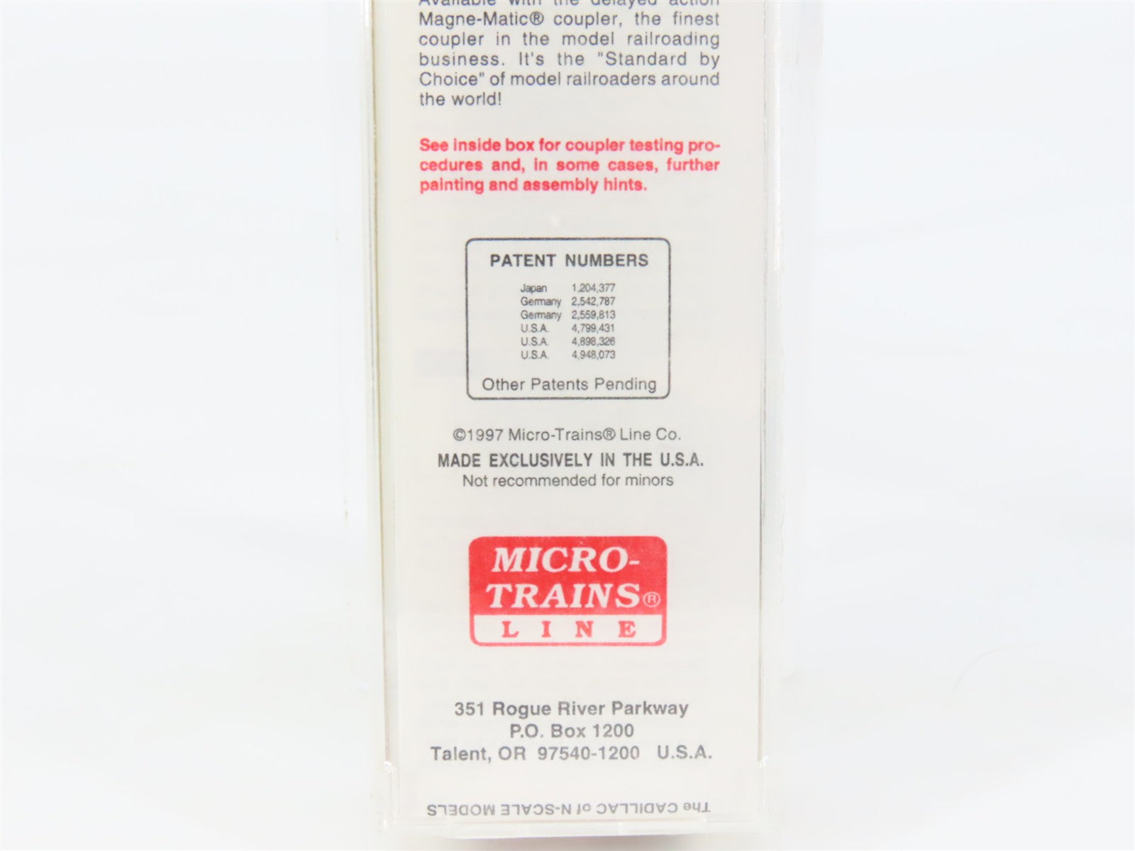 N Scale Micro-Trains 42030 Muncie & Western 40' Double-Sheathed Wood Box Car RTR