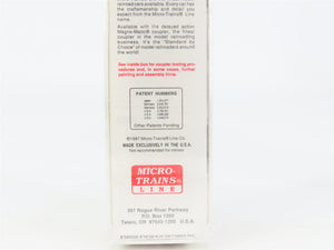 N Scale Micro-Trains 42030 MWR Ball Glass Jars 40' Single Door Box Car #1024 RTR