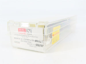 N Scale Micro-Trains 42030 MWR Ball Glass Jars 40' Single Door Box Car #1024 RTR