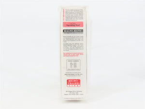 N Scale Micro-Trains 42030 MWR Ball Glass Jars 40' Single Door Box Car #1024 RTR