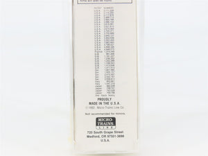 N Scale Micro-Trains 42030 MWR Ball Glass Jars 40' Single Door Box Car 1020 RTR