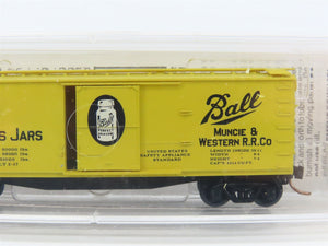 N Scale Micro-Trains 42030 MWR Ball Glass Jars 40' Single Door Box Car #1022 RTR