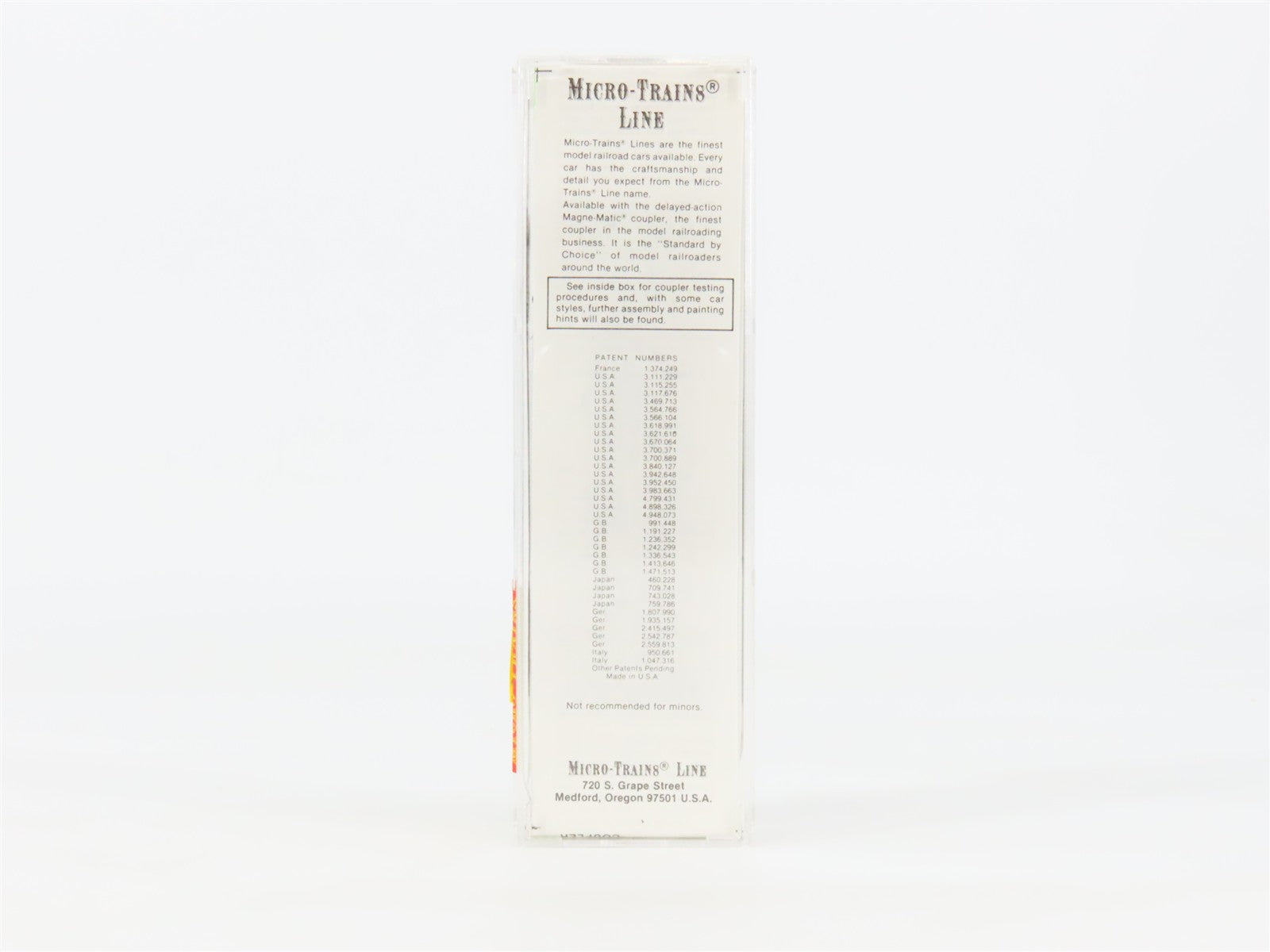 N Scale Micro-Trains 42040 Menasha Woodenware 40' Box Car 224 RTR