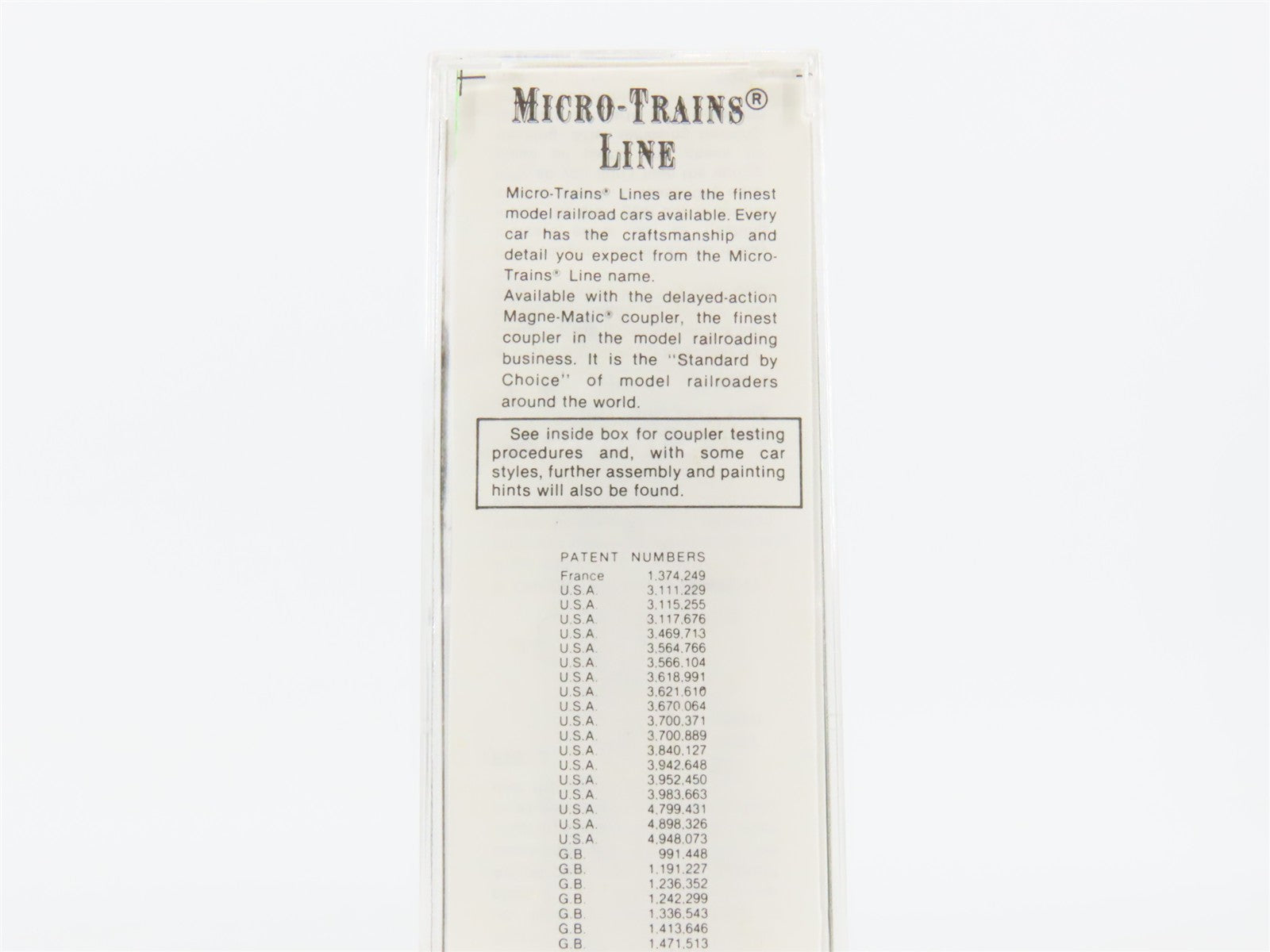N Scale Micro-Trains 42040 Menasha Woodenware 40' Box Car 224 RTR